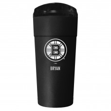 Boston Bruins 24oz. Personalized Stealth Travel Tumbler - Black