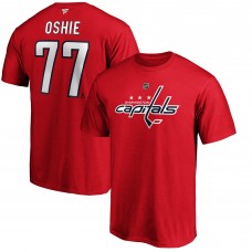 Футболка TJ Oshie Washington Capitals Authentic Stack - Red