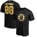 Футболка David Pastrnak Boston Bruins Authentic Stack - Black - оригинальные футболки Бостон Брюинз