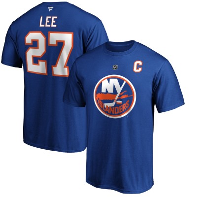 Футболка Anders Lee New York Islanders Authentic Stack - Royal