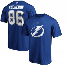 Футболка Nikita Kucherov Tampa Bay Lightning Authentic Stack - Blue