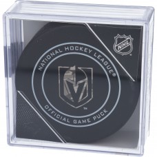 Vegas Golden Knights Fanatics Authentic Unsigned InGlasCo Camouflage Logo Official Game Puck