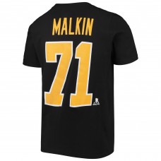 Футболка Evgeni Malkin Pittsburgh Penguins Youth Player - Black