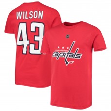 Футболка Tom Wilson Washington Capitals Youth Player - Red