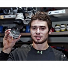 Unsigned Vancouver Canucks Quinn Hughes Fanatics Authentic First NHL Goal Photograph