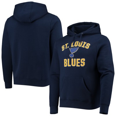 St. Louis Blues Victory Arch Pullover Hoodie - Navy