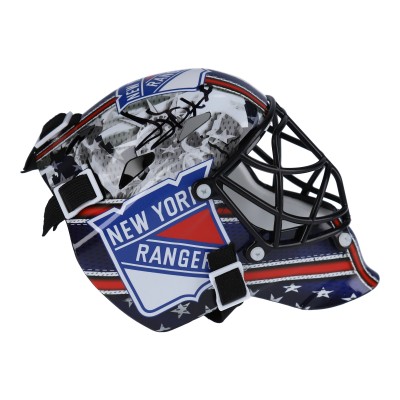 Маска Henrik Lundqvist New York Rangers Authentic Autographed Mini Goalie