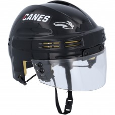 Autographed Carolina Hurricanes Sebastian Aho Fanatics Authentic Black Mini Helmet Autographed Carolina Hurricanes Sebastian Aho Fanatics Authentic Black Mini Helmet