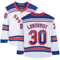 Джерси с автографом New York Rangers Henrik Lundqvist Fanatics Authentic White Fanatics Breakaway Джерси с автографом New York Rangers Henrik Lundqvist Fanatics Authentic White Fanatics Breakaway