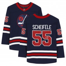 Autographed Winnipeg Jets Mark Scheifele Fanatics Authentic Blue Alternate Fanatics Breakaway Jersey