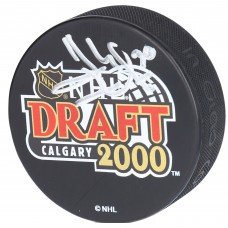Шайба с автографом Henrik Lundqvist New York Rangers Fanatics Authentic Autographed 2000 NHL Draft Logo