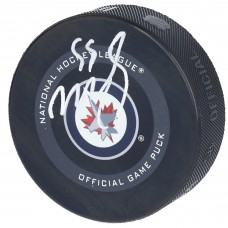 Autographed Winnipeg Jets Mark Scheifele Fanatics Authentic 2019 Model Official Game Puck