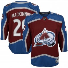 Nathan MacKinnon Colorado Avalanche Youth Premier Player Jersey - Burgundy