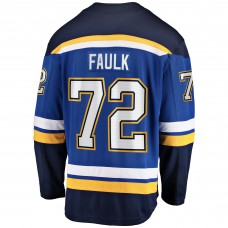 Justin Faulk St. Louis Blues Home Breakaway Player Jersey - Blue