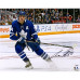 Фото с автографом Auston Matthews Toronto Maple Leafs Fanatics Authentic 16" x 20" Blue Jersey Stopping Фото с автографом Auston Matthews Toronto Maple Leafs Fanatics Authentic 16" x 20" Blue Jersey Stopping