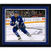 Фото с автографом Auston Matthews Toronto Maple Leafs Fanatics Authentic 16" x 20" Blue Jersey Stopping