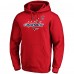 Толстовка Washington Capitals Alexander Ovechkin Fanatics Red Authentic Stack Player Name & Number Fitted