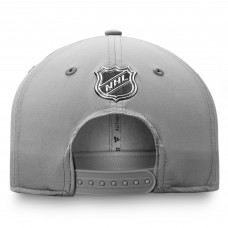 Toronto Maple Leafs Fanatics Gray Authentic Pro Home Ice Snapback Hat