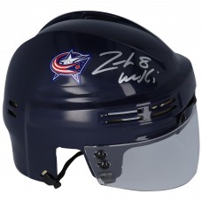 Autographed Columbus Blue Jackets Zach Werenski Fanatics Authentic Blue Mini Helmet Autographed Columbus Blue Jackets Zach Werenski Fanatics Authentic Blue Mini Helmet