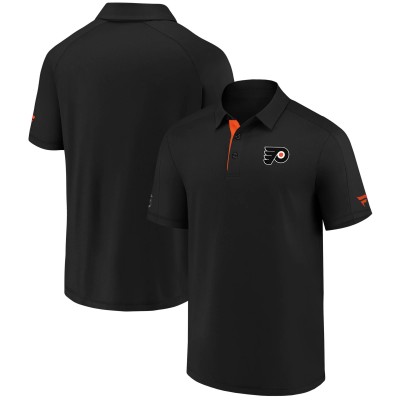 Поло Philadelphia Flyers Authentic Pro Locker Room - Black
