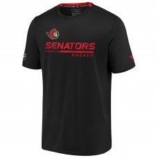 Ottawa Senators Fanatics Black Authentic Pro Locker Room Performance T-Shirt Ottawa Senators Fanatics Black Authentic Pro Locker Room Performance T-Shirt