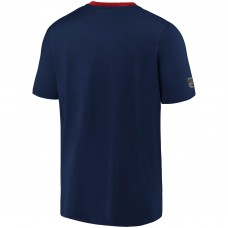 Montreal Canadiens Authentic Pro Locker Room Performance T-Shirt - Navy