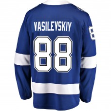 Andrei Vasilevskiy Tampa Bay Lightning Home Premier Breakaway Player Jersey - Blue