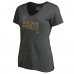 Футболка Vegas Golden Knights Womens Authentic Pro Core Collection Prime V-Neck - Charcoal
