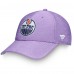 Бейсболка Edmonton Oilers Fanatics Heather Purple 2020 Hockey Fights Cancer