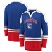 Футболка с длинным рукавом New York Rangers Iconic Slapshot - Blue/Red