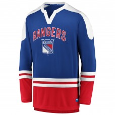 Футболка с длинным рукавом New York Rangers Iconic Slapshot - Blue/Red