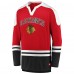 Футболка с длинным рукавом Chicago Blackhawks Iconic Slapshot - Red/Black - оригинальные футболки Чикаго Блэкхокс
