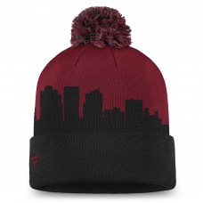 Arizona Coyotes Hometown Cuffed Knit Hat with Pom - Black