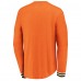 Футболка с длинным рукавом Philadelphia Flyers True Classics Henley - Heathered Orange