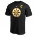 Футболка Ray Bourque Boston Bruins Authentic Stack Retired - Black - оригинальные футболки Бостон Брюинз