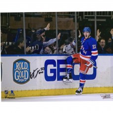 Autographed New York Rangers Adam Fox Fanatics Authentic 8 x 10 Blue Jersey Goal Celebration Photograph Autographed New York Rangers Adam Fox Fanatics Authentic 8 x 10 Blue Jersey Goal Celebration Photograph