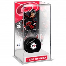Кейс для шайбы Carolina Hurricanes Teuvo Teravainen Fanatics Authentic Deluxe Tall Кейс для шайбы Carolina Hurricanes Teuvo Teravainen Fanatics Authentic Deluxe Tall