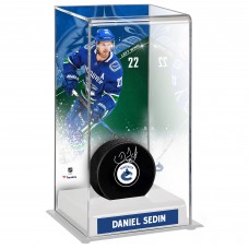 Шайба с автографом Daniel Sedin Vancouver Canucks Fanatics Authentic Шайба с автографом Daniel Sedin Vancouver Canucks Fanatics Authentic