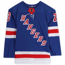 Игровая джерси Autographed New York Rangers Adam Fox Fanatics Authentic Blue Adidas Authentic