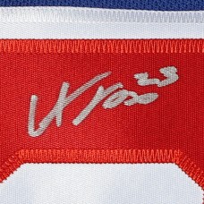 Игровая джерси Autographed New York Rangers Adam Fox Fanatics Authentic Blue Adidas Authentic