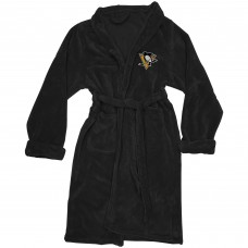 Банный халат Pittsburgh Penguins The Northwest Company Silk Touch - Black