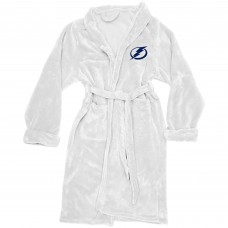 Tampa Bay Lightning The Northwest Company Silk Touch Bath Robe - White