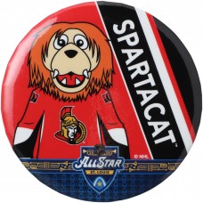 Ottawa Senators WinCraft 2020 NHL All-Star Game Mascot Button