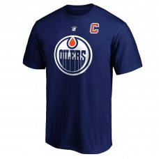Edmonton Oilers Wayne Gretzky Fanatics Royal Authentic Stack Retired Player Name & Number T-Shirt Edmonton Oilers Wayne Gretzky Fanatics Royal Authentic Stack Retired Player Name & Number T-Shirt