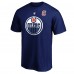 Edmonton Oilers Wayne Gretzky Fanatics Royal Authentic Stack Retired Player Name & Number T-Shirt