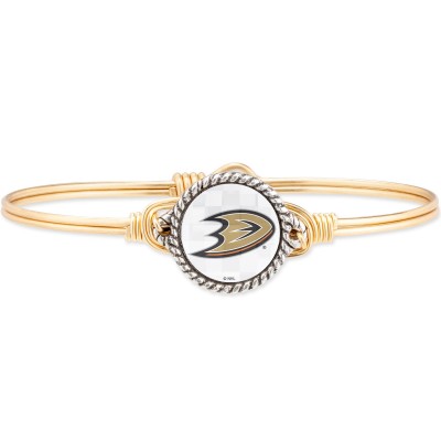Браслет Anaheim Ducks Luca + Danni Womens Brass Tone Bangle