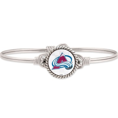 Браслет Colorado Avalanche Luca + Danni Womens Silver Bangle