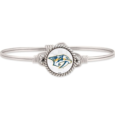 Браслет Nashville Predators Luca + Danni Womens Silver Bangle