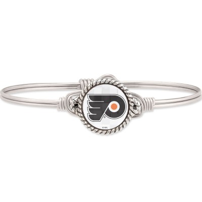 Браслет Philadelphia Flyers Luca + Danni Womens Silver Bangle