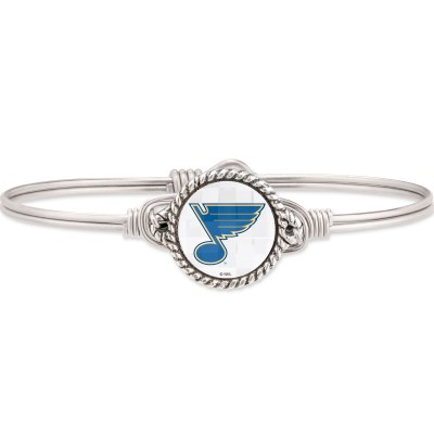 Браслет St. Louis Blues Luca + Danni Womens Silver Bangle